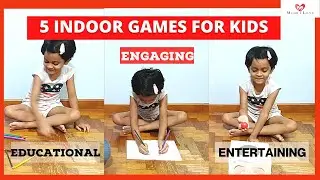 5 Engaging and Educational Games for Kids | Indoor Games for 2,3,4,5,6 Year Old Kids