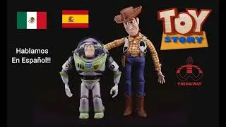 1995 Talking Woody and Buzz Lightyear Phrases in SPANISH!!! (FANMADE DEMO)