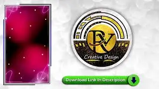 Template Video Background Full Screen | pink Effect | Kinemaster Template Black Screen Status