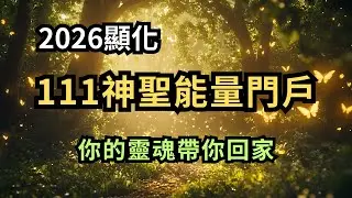 2026 顯化願望 100%｜111神聖能量門戶對齊啟動日｜時間線重置、宇宙校準正式開始｜你終於來了，你的靈魂千方百計讓你看到這支影片 #心靈導航