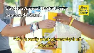 Over the Years This Lemonade Stand Has Raised Over $30,000 to Help Fight Childhood Cancer