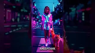 Девушка в разных стилях (продолжение) | сделано  в нейросети Meta AI Video #youtubeshorts