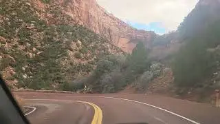 Zion scenic drive west p3