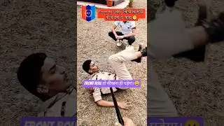 No.1 Punishment of All Defence Force 🇮🇳|| Front Roll #army #ncc #drill #parade #shorts #ytshorts #yt