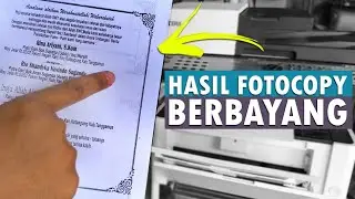 Lakukan cara ini ‼️Fotocopy hasil berbayang / double Kyocera M2040/M2540/M2640