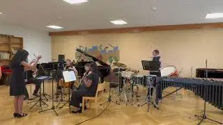 Blue Green Blue Sea (2025) for Pierrot Ensemble with Percussion