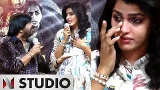 T.R made Sai Dhanshika cry | Vizhithiru movie Press Meet