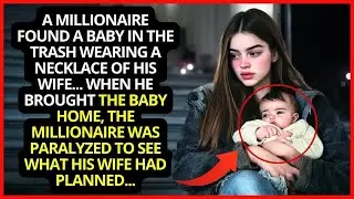 A Millionaire found a Baby wearing a Necklace of His Wife&hellip; When he brought the baby