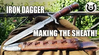 Skyrim Iron Dagger. Making the Sheath.