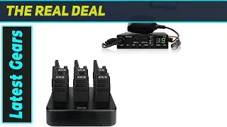 Retevis RT22 Walkie Talkies & MB2 CB Radio: Ultimate Communication for Work Crews!