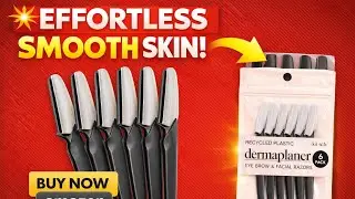 Kitsch Dermaplane Razor Review ✨ Face Razor for Women & Men | Smooth Skin Tool (6 Pack)