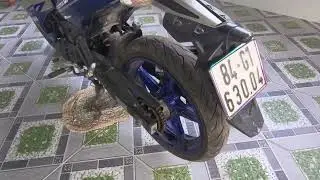Exciter 150 xuống size vỏ 110/70/17
