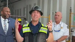 Council Chair Douglas Lawson Fire Station 87 Sneak Peak