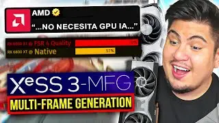&iquest;ADI&Oacute;S EXCLUSIVIDAD? FSR 4 y XeSS 3 MFG podr&iacute;an FUNCIONAR en TODAS las GPUs AMD y NVIDIA