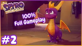 🐉🔥 Spyro Reignited Trilogy (PC) | 100% Full Gameplay Walkthrough ✨| Spyro the Dragon | Part 2