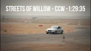 BMW M235i Streets of Willow CCW 1:29:35 - Drone Footage