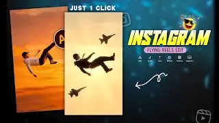 Instagram Tranding Man Flying For Sky Video Editing ✨| How To Make Ai Videos Of Flying In The Sky