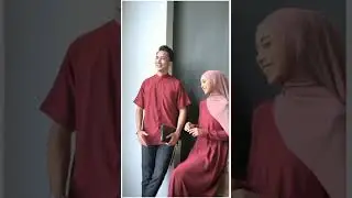 Baju Gamis Couple Lebaran 2022 simple elegant Pasangan Mars and Venus Series