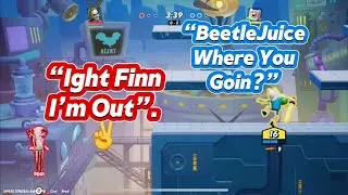 BeetleJuice Just Couldn&rsquo;t Handle Finn 🤣 | Multiversus Ranked | 1080p60FPS Gameplay