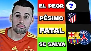 ❌ Las GRANDES DECEPCIONES del FUTBOL EUROPEO esta temporada