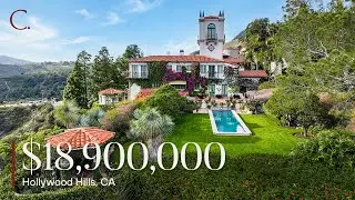 SOLD | Iconic 1920's Hollywood Hills Home Once Owned by Madonna  |  Castillo del Lago
