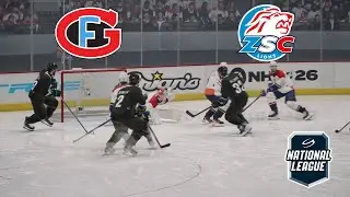 HC Fribourg-Gott&eacute;ron vs ZSC Lions 🐉 Swiss National League #33 🇨🇭 NHL 26