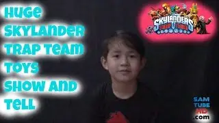HUGE Skylander Trap Master and Tech Team Show and Tell