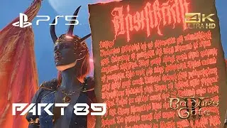 Wyll Make Contract With Devil Mizora To Save His Father Baldur's Gate 3 - Part 89 PS5 4K 60fps