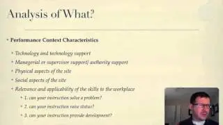 The Context Analysis