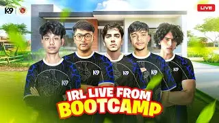 Qualified for group stage || IRL Live from Bootcamp with Team #hunnyff #freefire