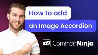 How to add an Image Accordion to your website