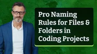 Pro Naming Rules for Files & Folders in Coding Projects