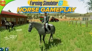 horse riding fs 23 | new game play video | farming simulator 23 |