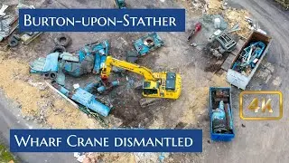Burton-upon-Stather wharf crane scrapped