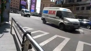 Policia Municipal de Madrid. Madrid Spain Police unit responding.
