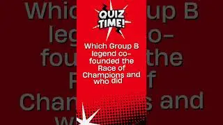 Speed Quiz: Rally Edition