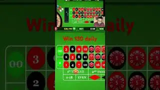 Win 150 daily with this roulette strategy #roulette ￼