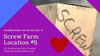 Best Places to Farm Screws in Fallout 76 #5 National Isolated Radio Array