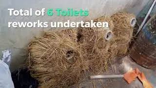Support in Toilet Construction - Coimbatore NYK Kurunji- Swachh Bharat Summer Internship 2018