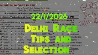 Delhi Race Tips and Selection || The Republic Plate 
