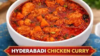 Hyderabadi Red Chicken Curry | Spicy & Authentic Desi Recipe 🔥🍗 spicy aur lazeez desi recipe 😋
