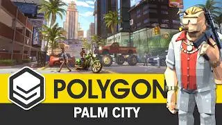 POLYGON Palm City (Trailer) - 3D Art for Games by #SyntyStudios