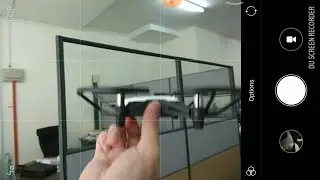 Hand catch Tello back flip to stop propellers. Indoor, low light & stability test.