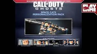 SPACE CATS DLC PACK! Also Captain Price... (Call of Duty: Ghosts)