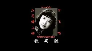 红花襟上插~歌词版~（于飞唱）~好歌听出好心情。