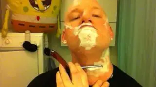 Hur man rakar sig med kniv. Rakkniv