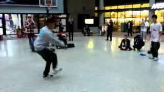4.Breakdancers (B-boying) at Opening of W2 Media Cafe in Vancouver Downtown Eastside (DTES)