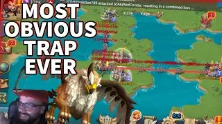 THE MOST OBVIOUS GRYPHON TRAP EVER (STILL WORKS) - Lords Mobile
