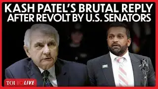 KASH PATEL LIVE: &lsquo;I Don&rsquo;t Take Orders&hellip;&rsquo;: Brutal Putdown Leaves Senators Speechless | US Hearing