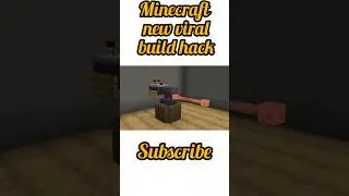 Minecraft machine gun new viral build hack #shorts #minecraft #trending #trendingshorts